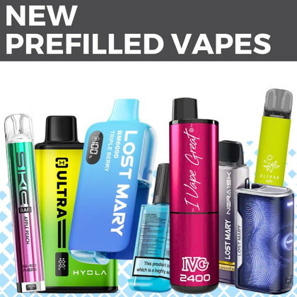 NEW! Prefilled Vapes