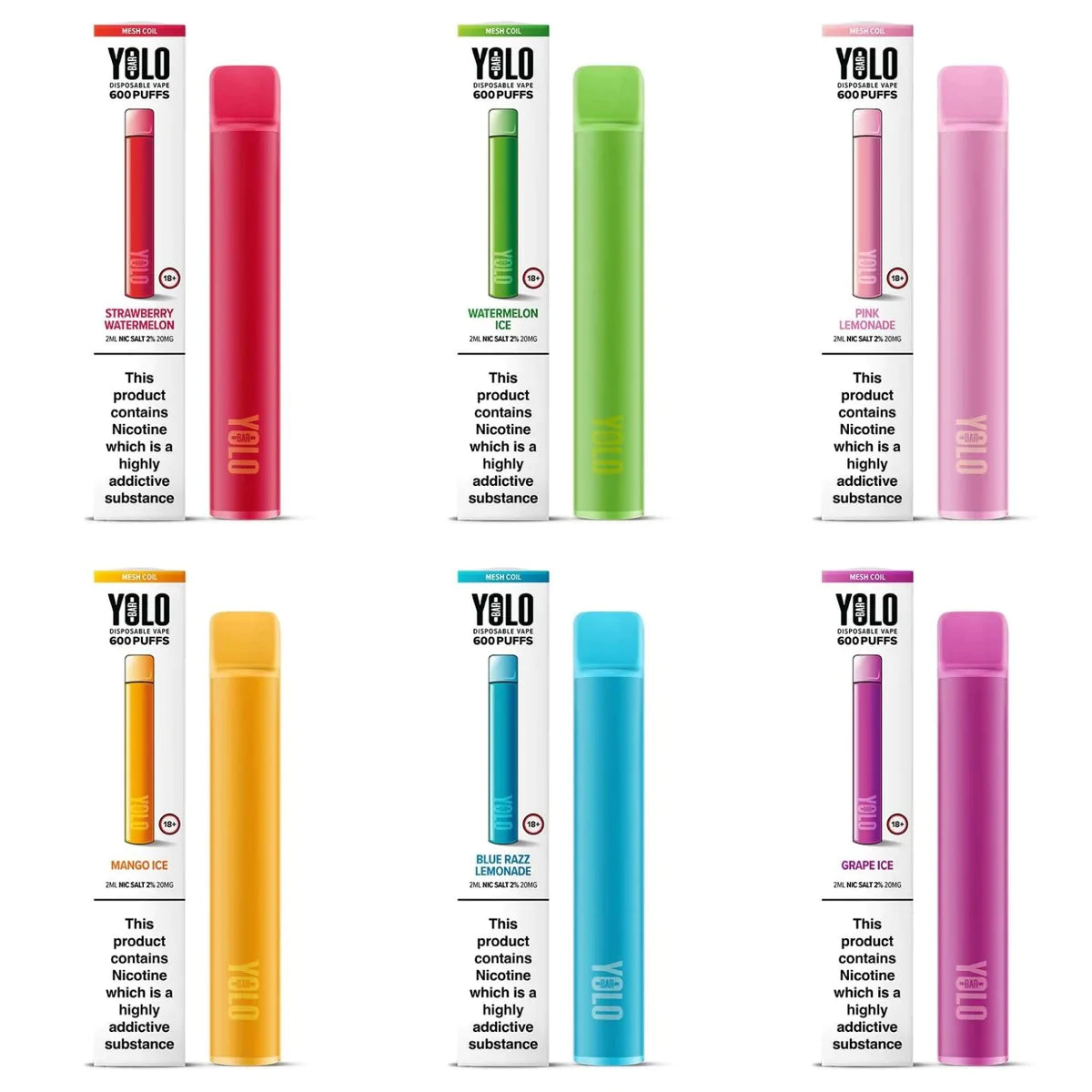 Yolo Bar M600 – Royal Vapes