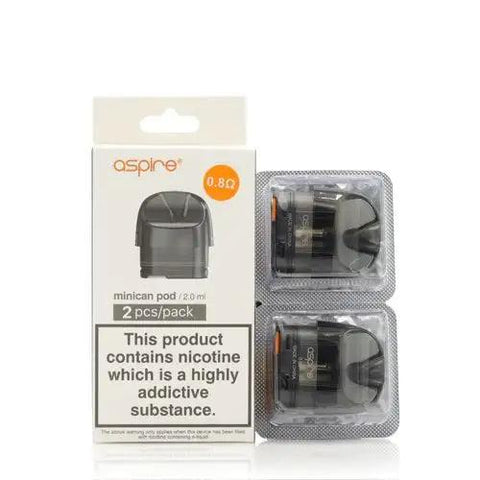 Aspire Minican Replacement Pods (2 Pack)