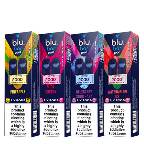 Blu Blu Bar Prefilled Pods (2 Pack) Royal Vapes Blu Blu Bar Prefilled Pods (2 Pack) Royal Vapes