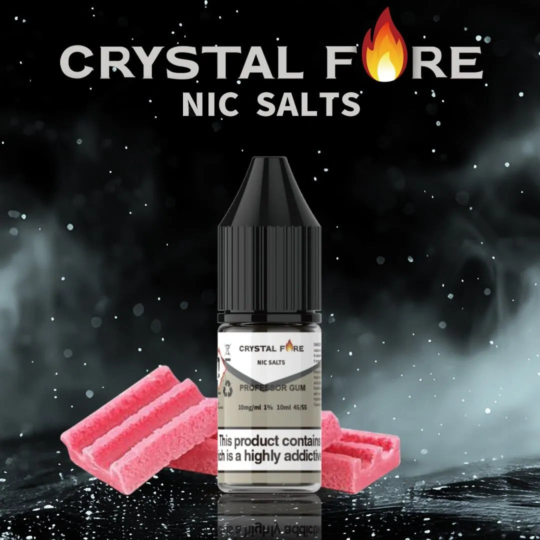 Crystal Fire Professor Gum Nic Salt eLiquid 10ml  Royal Vapes