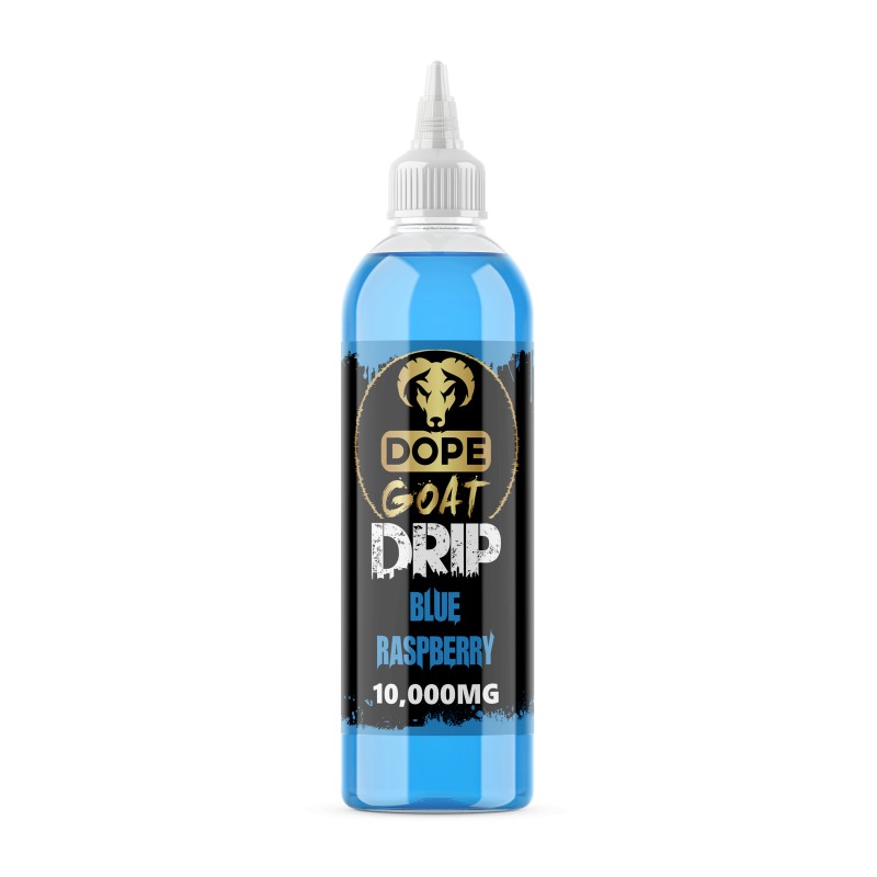 Dope Goat Drip Blue Raspberry CBD eLiquid 250ml 10,000mg  Royal Vapes