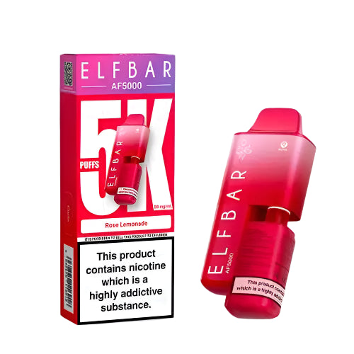 Elf Bar AF5000 Rose Lemonade Disposable Vape Royal Vapes Elf Bar AF5000 Rose Lemonade Disposable Vape Royal Vapes