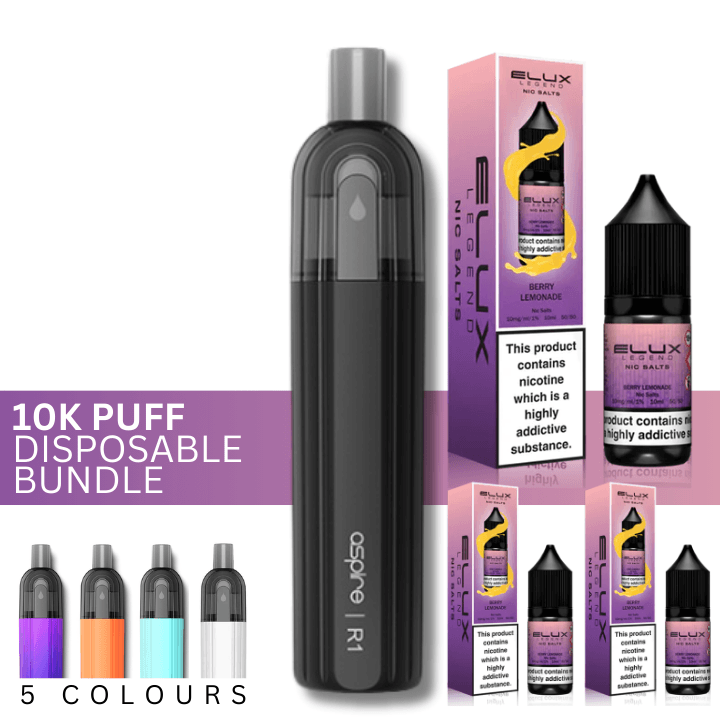 Elux Legend Berry Lemonade 10000 Disposable Bundle Royal Vapes