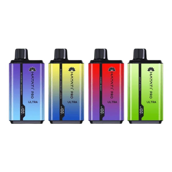 Hayati Pro Ultra Max 15000 Blue Razz Pineapple / Strawberry Ice Multi  Flavour Disposable Vape  Royal Vapes