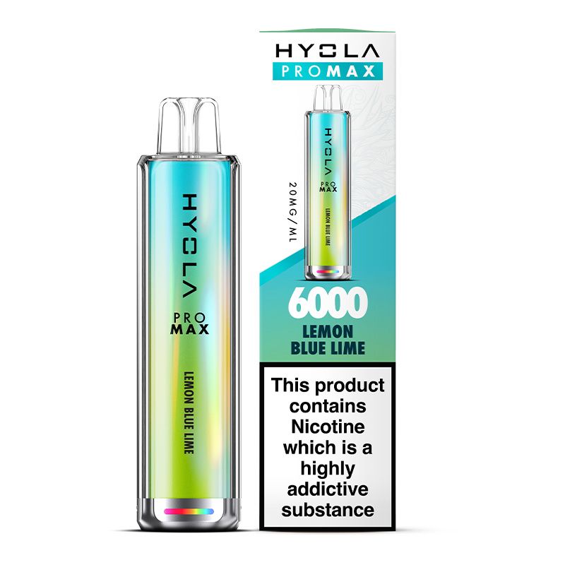 Hyola Pro Max Lemon Blue Lime 6000 Disposable Vape – Royal Vapes