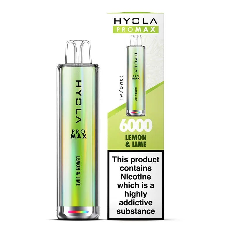 Hyola Pro Max Lemon & Lime 6000 Disposable Vape Royal Vapes Hyola Pro Max Lemon & Lime 6000 Disposable Vape Royal Vapes