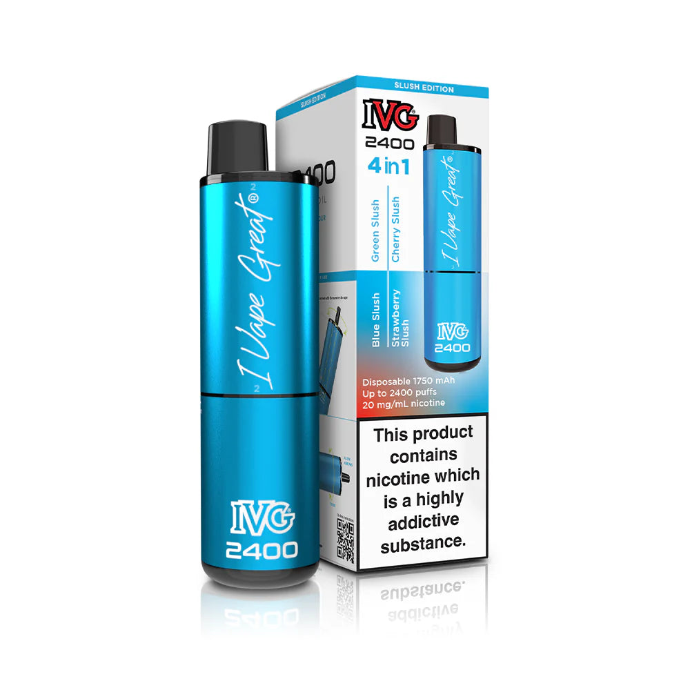 IVG 2400 Slush Edition (Multi Flavour) 2400 Disposable Royal Vapes IVG 2400 Slush Edition (Multi Flavour) 2400 Disposable Royal Vapes