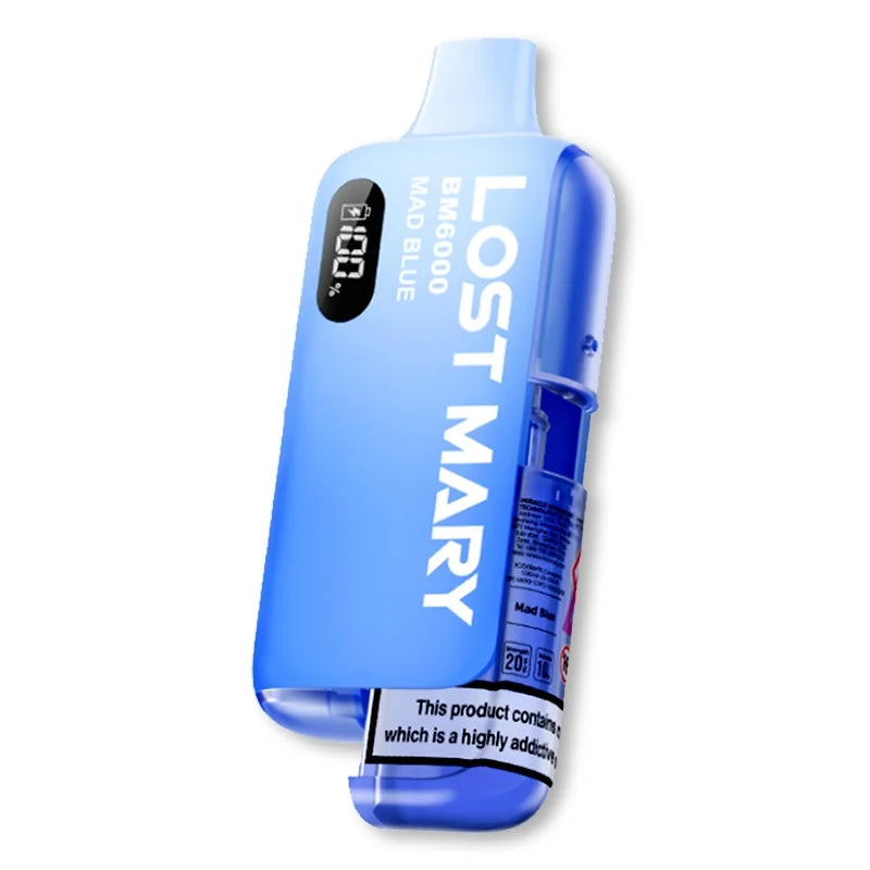 Lost Mary BM6000 Mad Blue 6000 Disposable Vape – Royal Vapes