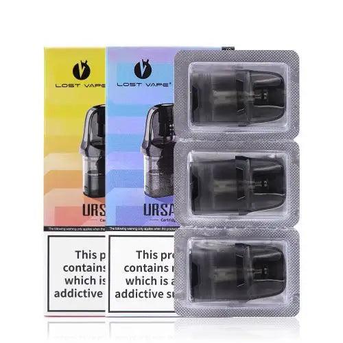 Lost Vape Ursa Pod Cartridge V2 (3 Pack) Royal Vapes Lost Vape Ursa Pod Cartridge V2 (3 Pack) Royal Vapes