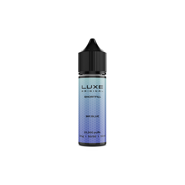 Luxe Original Shortfill Mr Blue 50ml – Royal Vapes