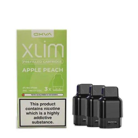 OXVA Apple Peach Xlim Prefilled Cartridge (3 Pack)