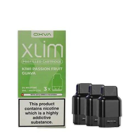 OXVA Kiwi Passion Fruit Guava Xlim Prefilled Cartridge (3 Pack)