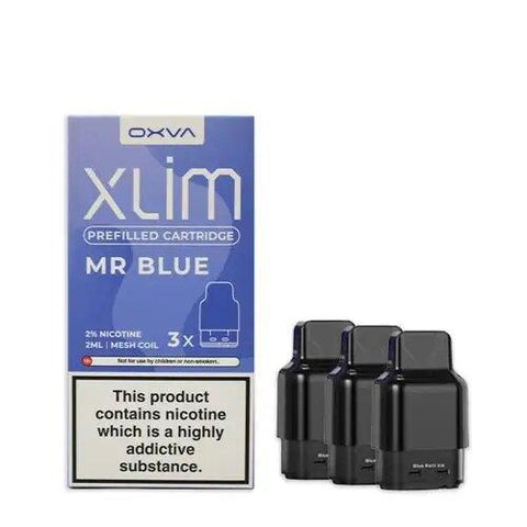 OXVA Mr Blue Xlim Prefilled Cartridge (3 Pack)