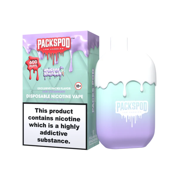 Packwoods Packspod Unicorn Sherbet Disposable Royal Vapes Packwoods Packspod Unicorn Sherbet Disposable Royal Vapes