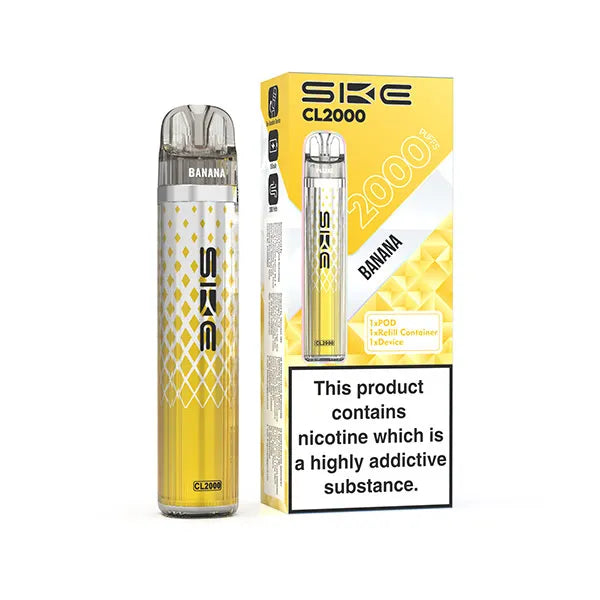ske cl2000 pod vape kit SKE CL2000 Pod System Review: 2000 Puffs of Prefilled Convenience main image 0