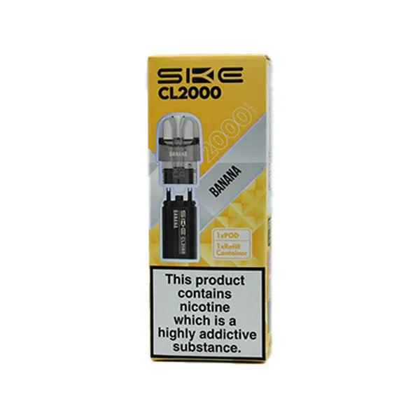 ske cl2000 pod vape kit SKE CL2000 Prefilled Replacement Pods main image 1