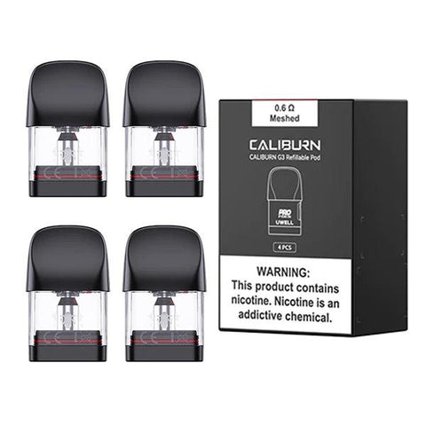 Caliburn G3 Pod (4 Pack)