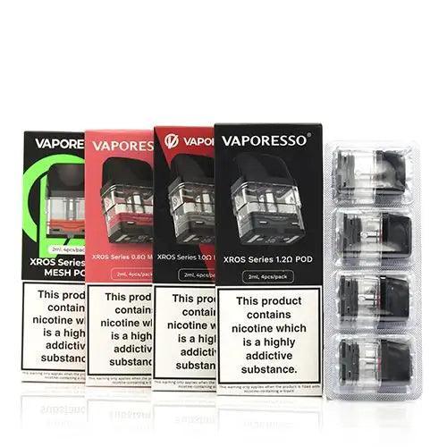 Vaporesso XROS Pod Cartridge (4 Pack) Royal Vapes Vaporesso XROS Pod Cartridge (4 Pack) Royal Vapes
