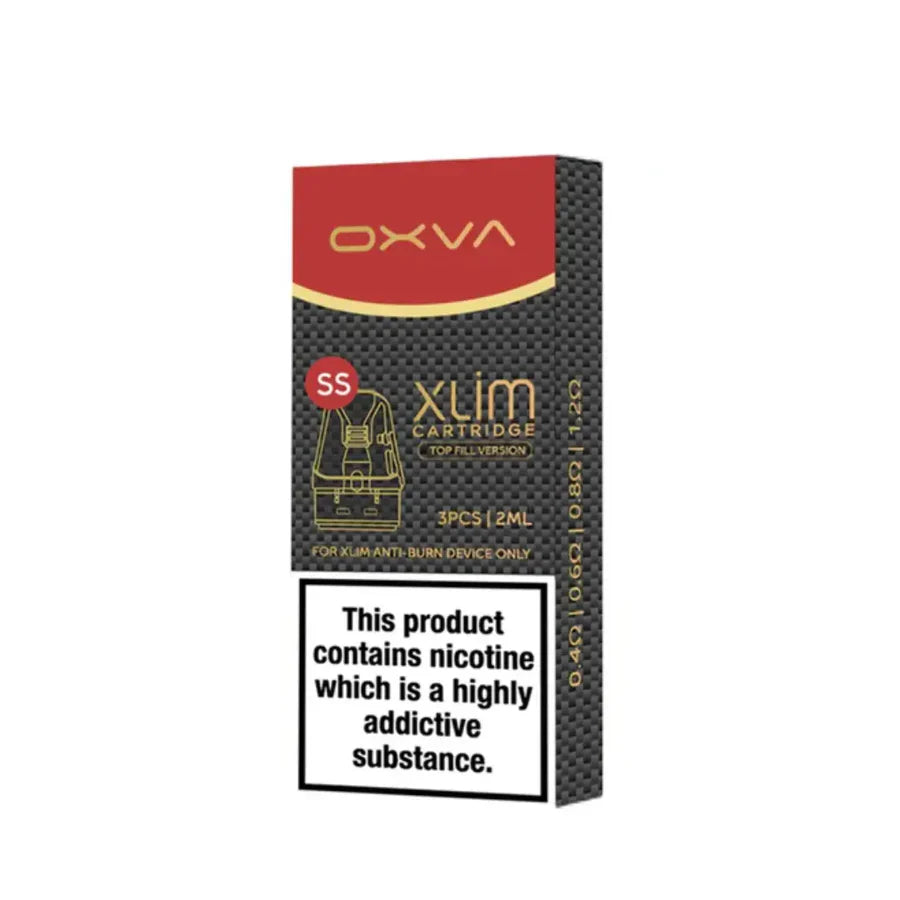 OXVA Xlim DNA Stainless Steel Top-Fill Pod (3 Pack)  Royal Vapes