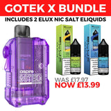Aspire Gotek X & 2 Elux Nic Salts