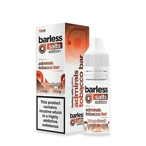 Barless Salts Admirals Tobacco Nic Salt 10ml 5mg