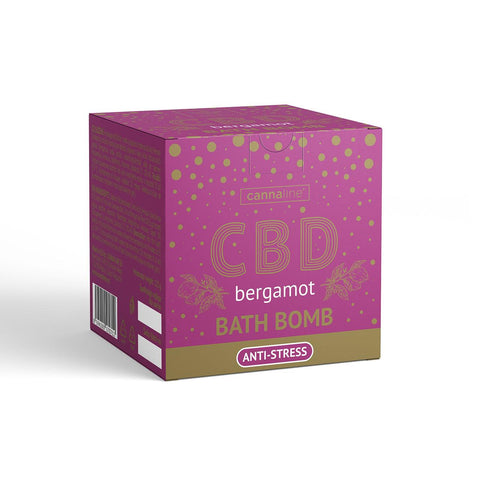 Cannaline CBD Bergamot Bath Bomb
