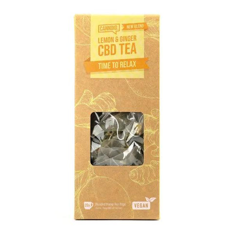 Canndid CBD Tea - Lemon & Ginger