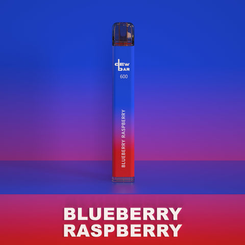 Dew Bar 600 Blueberry Raspberry Disposable