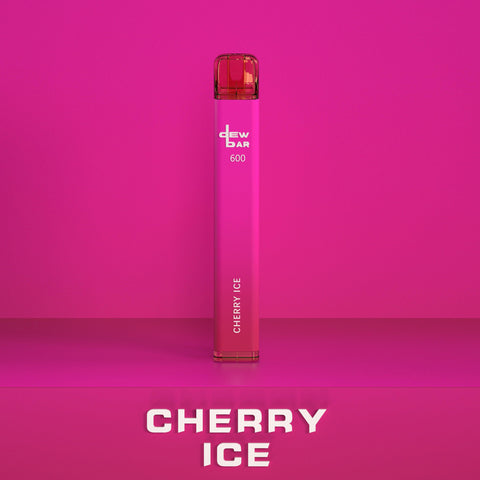 Dew Bar 600 Cherry Ice Disposable