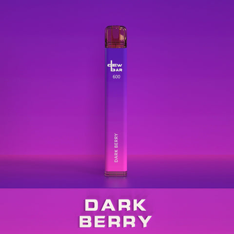 Dew Bar 600 Dark Berry Disposable