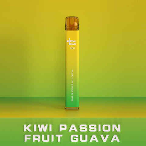 Dew Bar 600 Kiwi Passion Guava Disposable