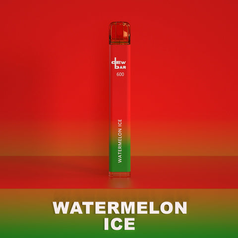 Dew Bar 600 Watermelon Ice Disposable