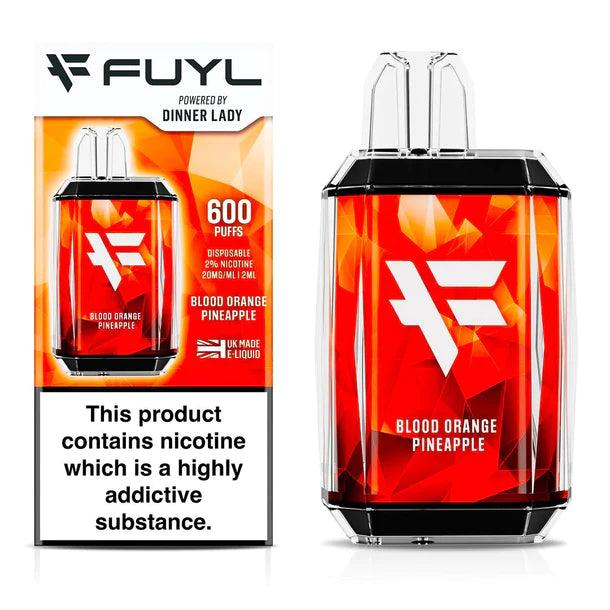 fuyl disposable vape Dinner Lady FUYL Blood Orange Pineapple Disposable – Royal Vapes