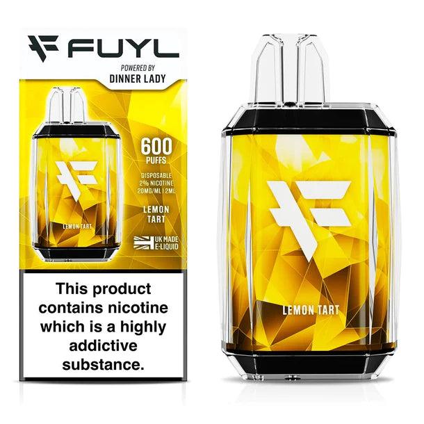 Dinner Lady FUYL Lemon Tart Disposable  Royal Vapes
