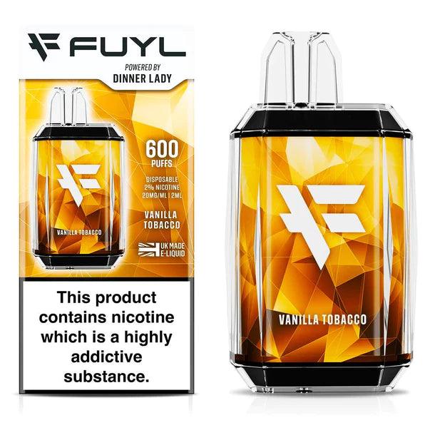 Dinner Lady FUYL Vanilla Tobacco Disposable – Royal Vapes