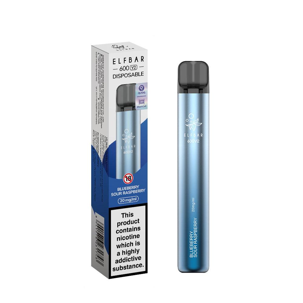 Elf Bar 600V2 Blueberry Sour Raspberry Disposable – Royal Vapes