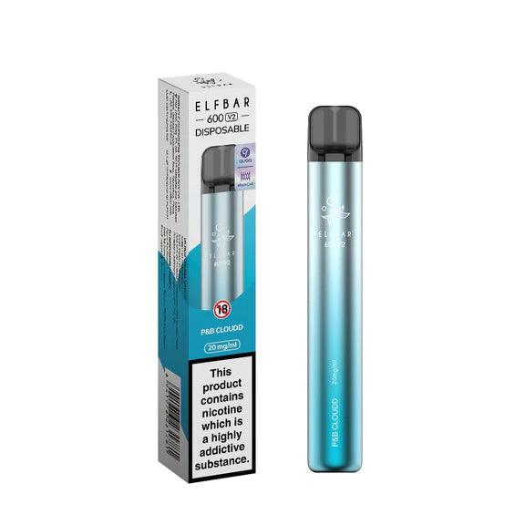 Elf Bar 600V2 P&B Cloudd Disposable  Royal Vapes