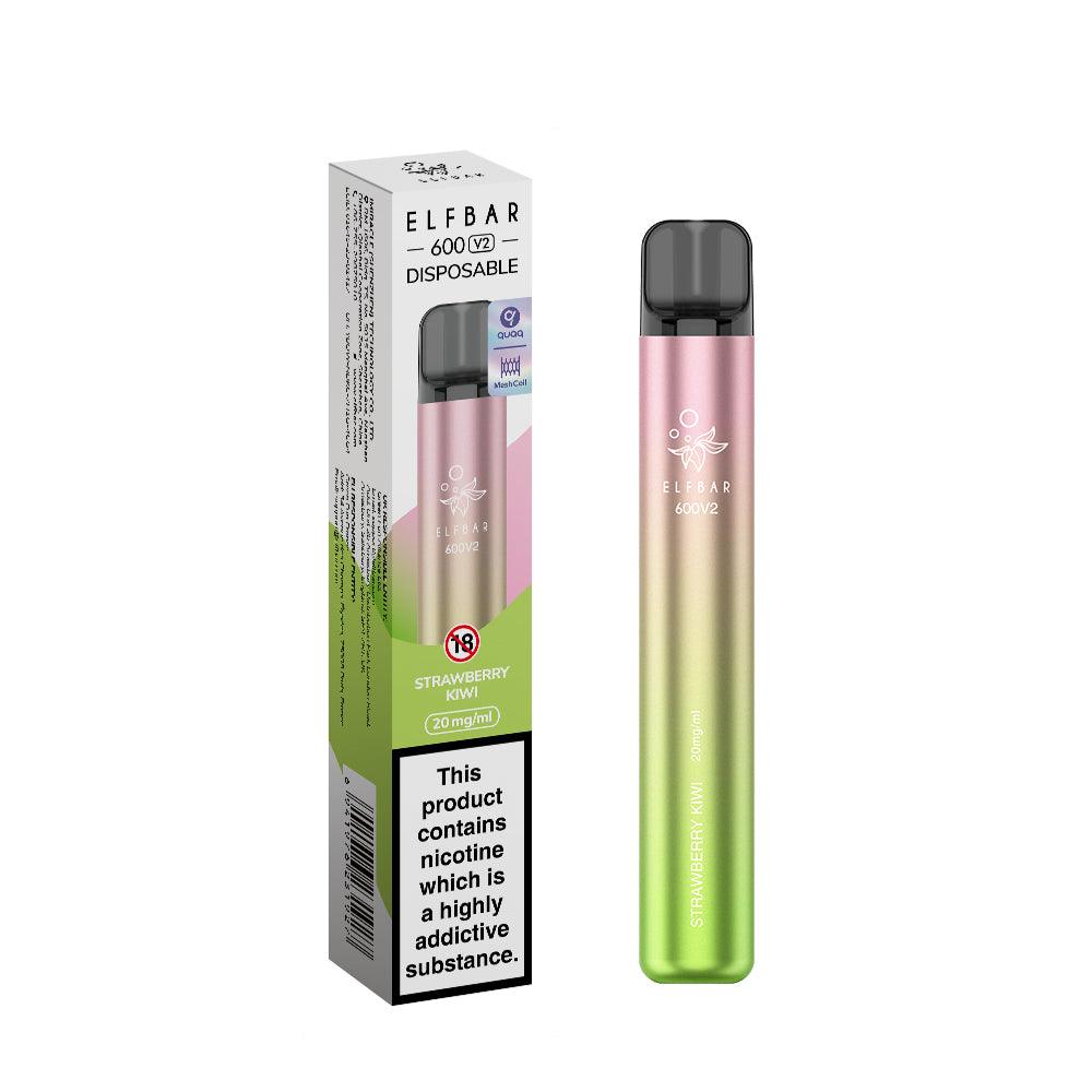 Elf Bar 600V2 Strawberry Kiwi Disposable – Royal Vapes