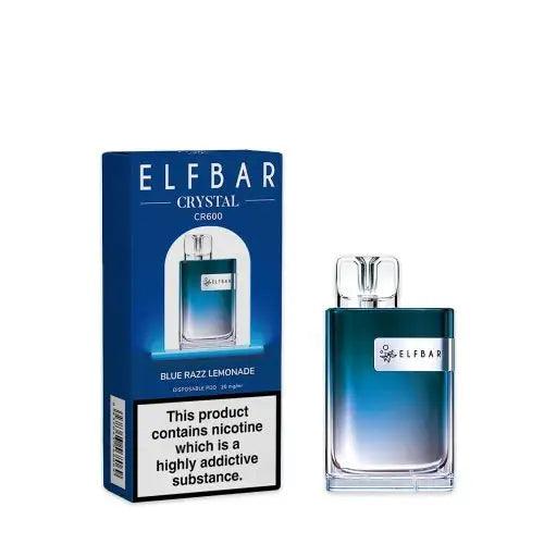Elf Bar Crystal CR600 Blue Razz Lemonade Disposable Royal Vapes Elf Bar Crystal CR600 Blue Razz Lemonade Disposable Royal Vapes
