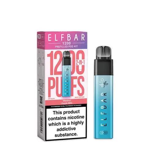 Elf Bar Mint Edition 2-in-1 Prefilled Pod Vape Royal Vapes Elf Bar Mint Edition 2-in-1 Prefilled Pod Vape Royal Vapes