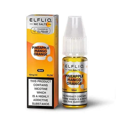 ElfLiq by Elf Bar Pineapple Mango Orange Nic Salt 10ml 10mg