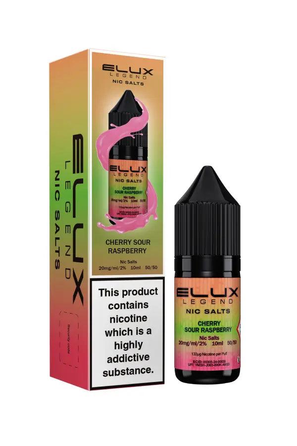 hayati pro ultra gummy bear Elux Legend Nic Salts Cherry Sour Raspberry Nic Salt 10ml – Royal Vapes