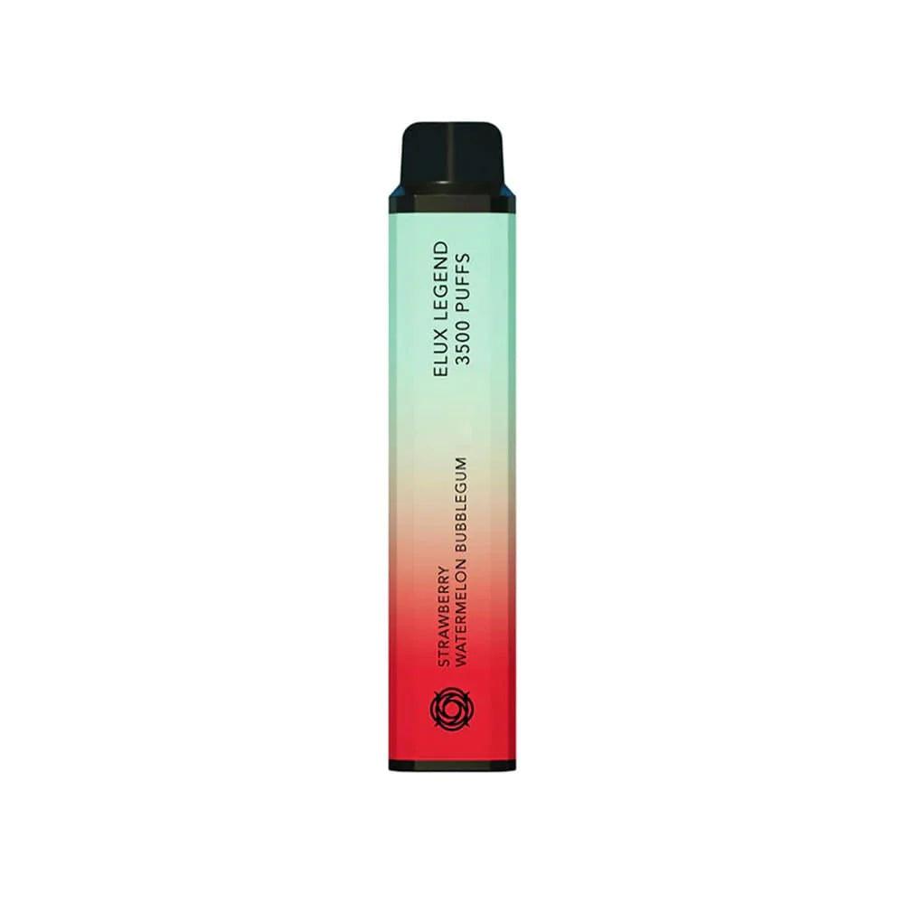 watermelon bubblegum disposable vape Elux Legend Strawberry Watermelon Bubblegum 3500 Disposable – Royal Vapes