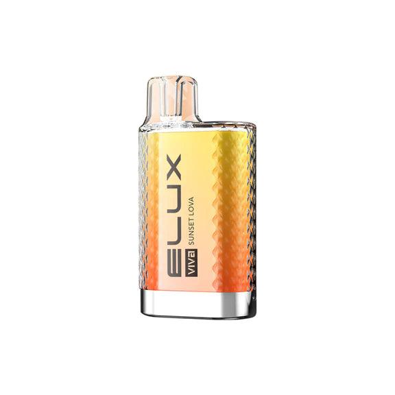 Elux VIVA 600 Sunset Love Disposable Royal Vapes Elux VIVA 600 Sunset Love Disposable Royal Vapes