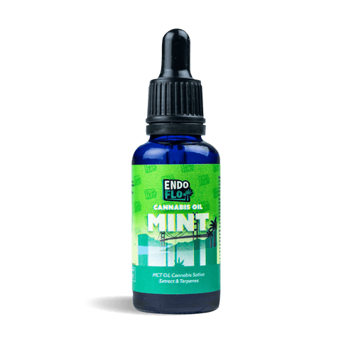 EndoFlo Peppermint Flavour Full Spectrum Cannabis Oil Tincture 30ml 500mg