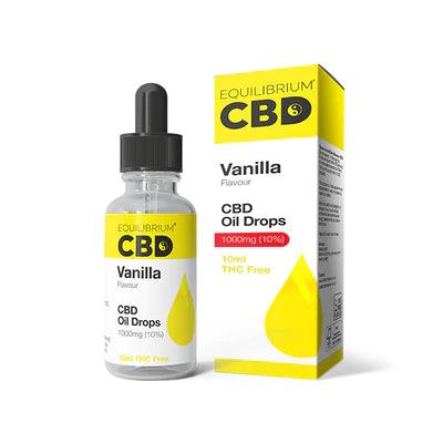 Equilibrium CBD Vanilla Flavour CBD Oil 10ml 500mg