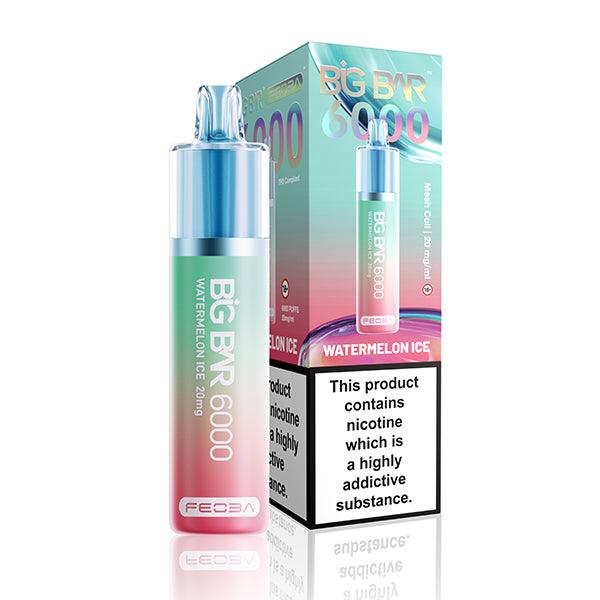 Feoba Big Bar Watermelon Ice 6000 Disposable Vape – Royal Vapes