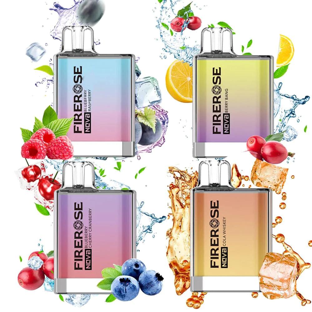 Firerose Nova Fizzy Cherry Disposable Royal Vapes Firerose Nova Fizzy Cherry Disposable Royal Vapes