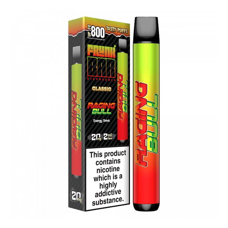 Frunk Bar Pro Raging Bull Disposable – Royal Vapes